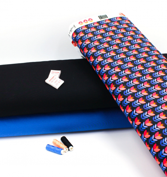 Jersey Feather Fan Blumen (10 cm)